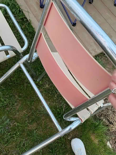 Photo of free Metal framed chairs (Cubbington CV32) #1