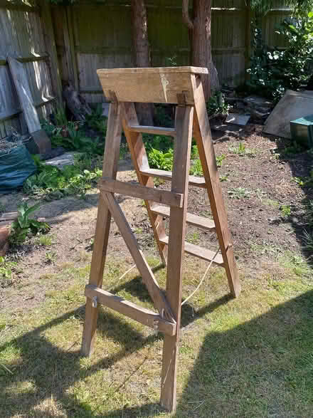 Photo of free Vintage wooden ladder (Iffley OX4) #1