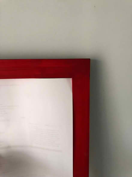 Photo of free Two large red and black frames (CT2) #3