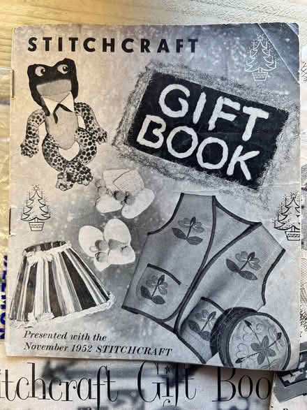 Photo of free Four black and white vintage stitching booklets (Harley Shute TN38) #3