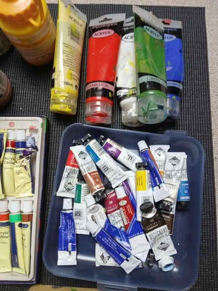 Photo of free Artist paints and brushes (Woodseats S8) #3