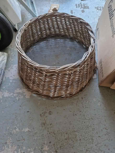 Photo of free Christmas tree wicker skirt (LA2 9 Bay Horse) #1