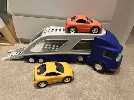 Photo of free Large Toy Car Transporter (Pirbright) #1