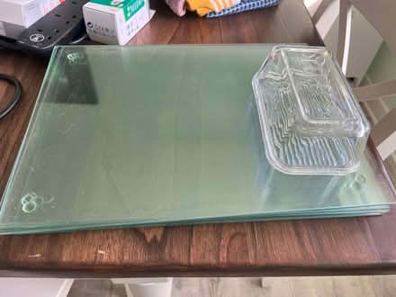 Photo of free Glass placemats and butter dish (New Marston OX3) #1