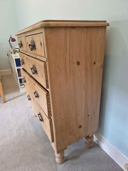 Photo of free Antique pine chest of drawers (Bear Flat) #2