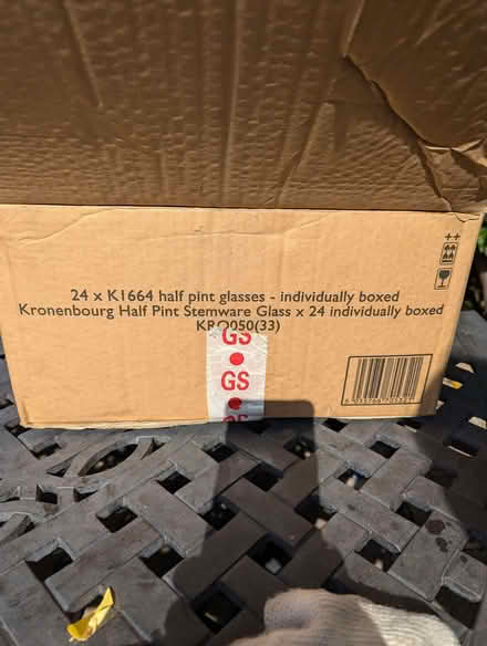 Photo of free 23 half pint Kronenbourg glasses (Lightwater GU18) #2