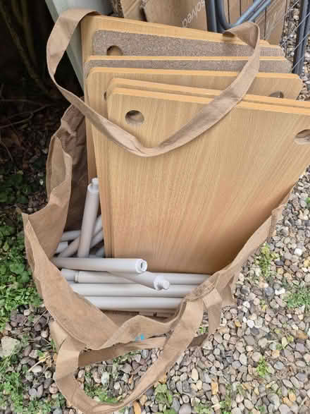 Photo of free 6ft tiered bookshelf tower (West Harrow) #1