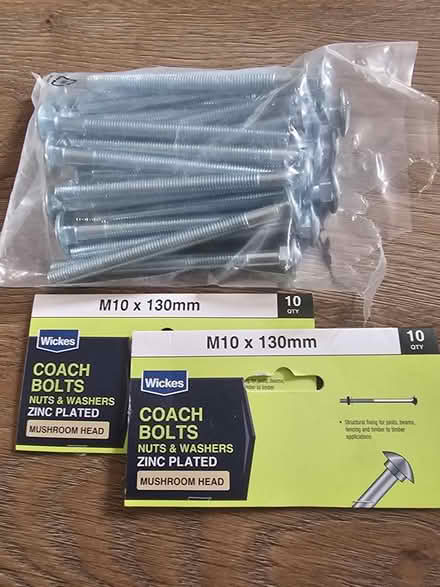 Photo of free Coach bolts (Burgess hill) #1