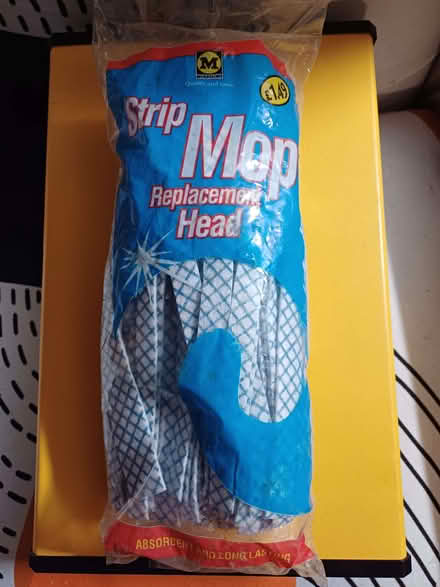 Photo of free Morrisons Vileda-style strip mop replacement head (Burslem ST6) #1
