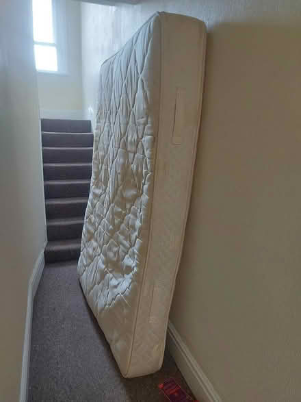 Photo of free White double size mattress (DA1 Dartford) #2