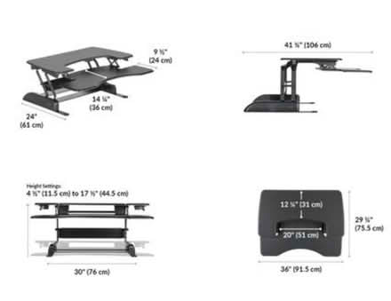 Photo of free Height adjustable table top (Banstead SM7) #1