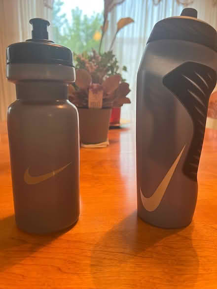 Photo of free Plastic Nike Water Bottles (Erin Mills Parkway/ Britannia) #1