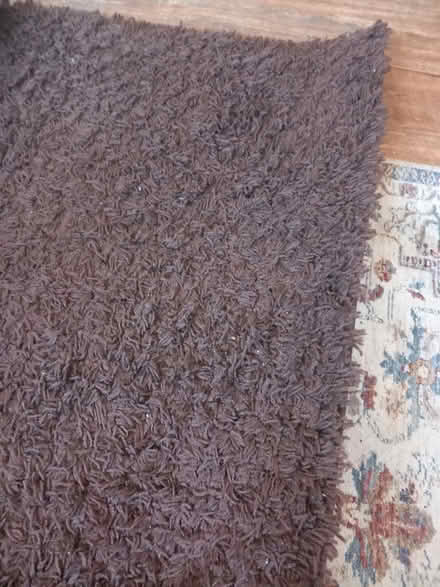 Photo of free Brown rug (Blunham) #2
