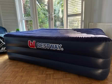Photo of free Air bed double with slow leak (The Hockering GU22) #1