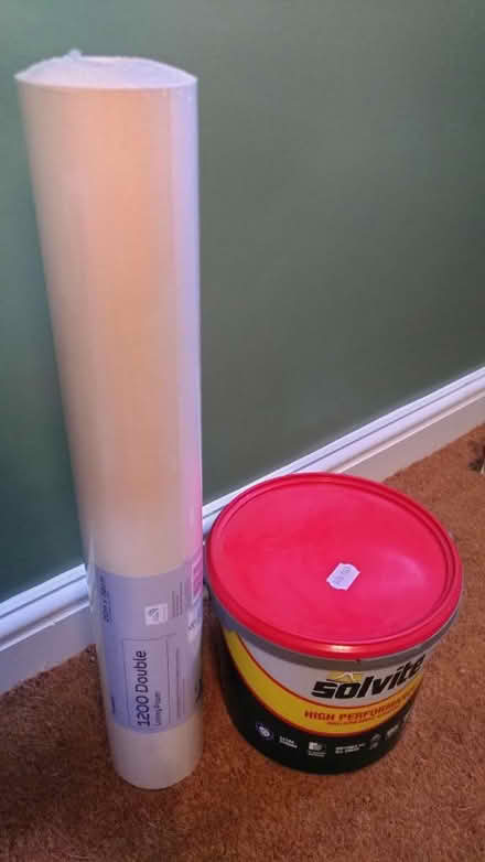 Photo of free Lining paper and adhesive (OX1) #1