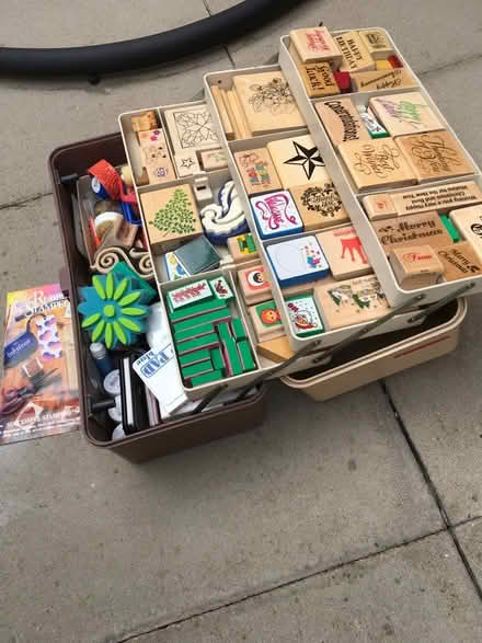 Photo of free Rubber stamps and inks etc (LE2 Aylestone Leicester) #2