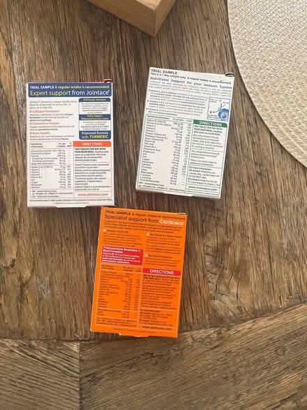 Photo of free Vitamins/supplement samples (TN35) #2