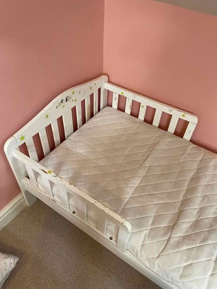 Photo of free White toddler bed (BS6) #1