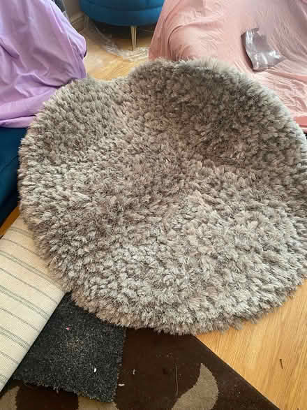 Photo of free Round circle rug- grey (Clifton S60) #1