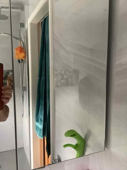 Photo of free Bathroom cabinet mirror doors (Poynton SK12) #3