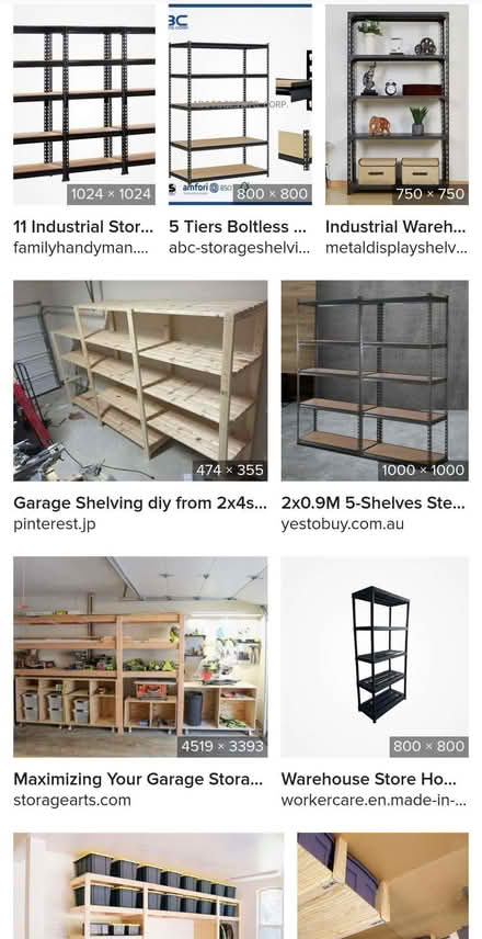 Photo of Garage Storage Shelves. (Temple Street OX4) #1