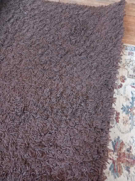 Photo of free Brown rug (Blunham) #3