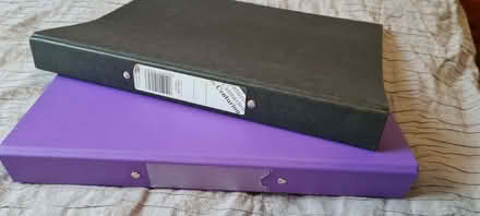 Photo of free 2x A4 ringbinder folders (Vale LA1) #1