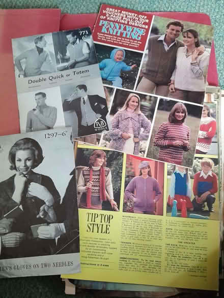 Photo of free Vintage Knitting Patterns From Magazines (DA1) #2