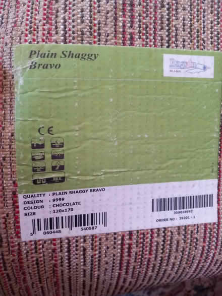 Photo of free Brown rug (Blunham) #1