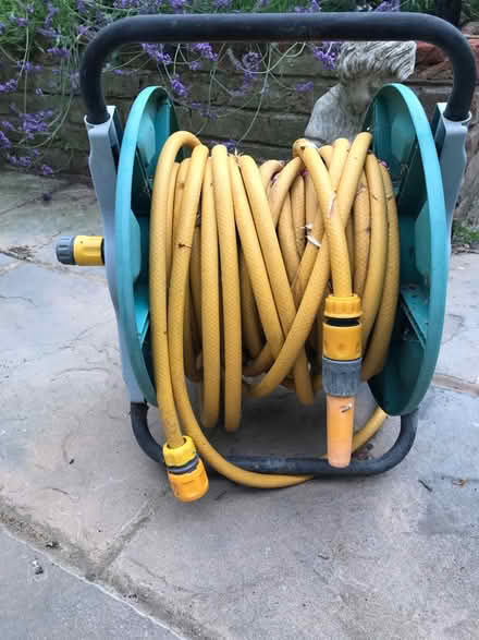 Photo of free Hose reel and hose (Cell Barnes lane AL1) #1