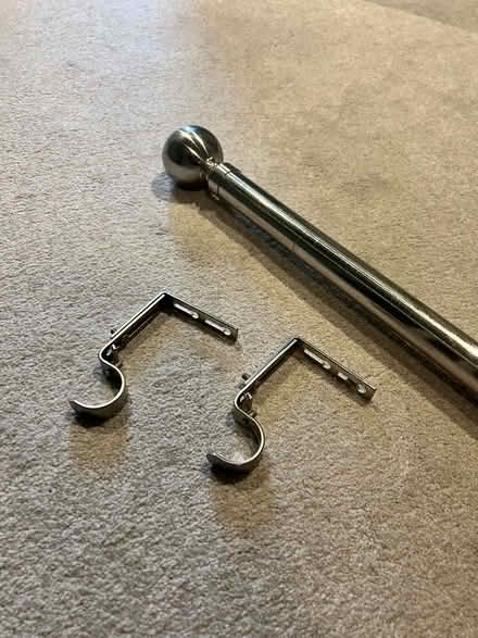 Photo of free Curtain pole (West Bergholt CO6) #1