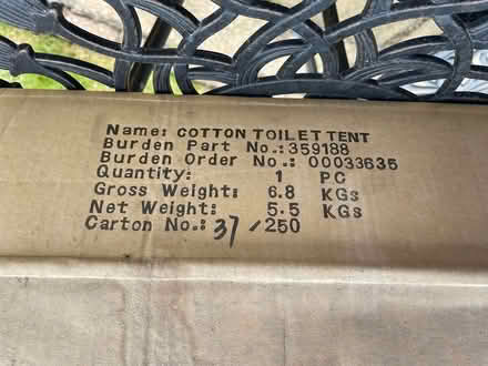 Photo of free Green Cotton Toilet Tent (Sidcup DA15) #2
