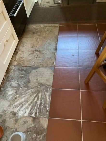 Photo of 30cm x 30cm Dark Red Terracotta Tiles (Burbage SK17) #1