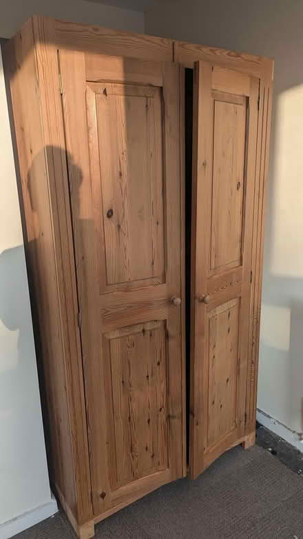 Photo of free Wooden wardrobe (Poplar) #1