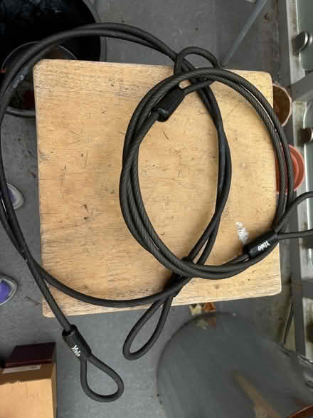 Photo of free Bike lock cables x2 (N15) #2