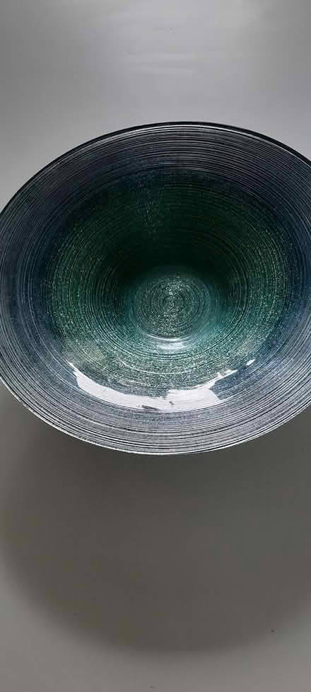 Photo of free Large blue decorative platter (Hayle) #1