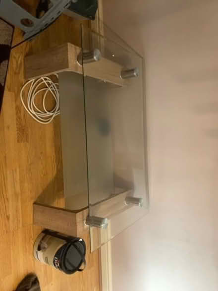Photo of free Glass & wood coffee table (Clifton S60) #1