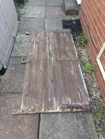Photo of free Old shed door (Woodley RG5) #2