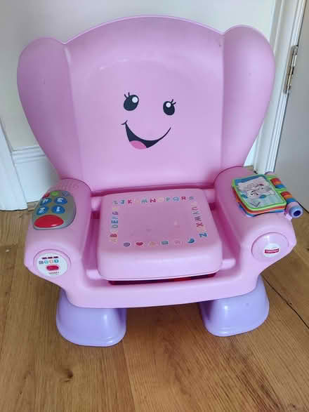 Photo of free Toddler pink seat (Blackrock) #1