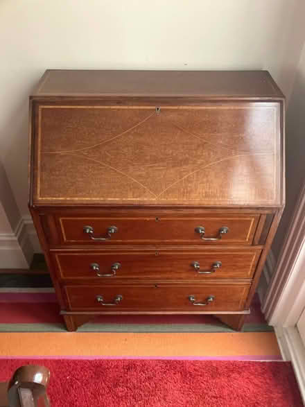 Photo of free Antique writing desk (Raynes Park , london) #1