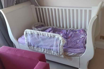 Photo of free Sleigh bed/cot (Chalkwell SS0) #1