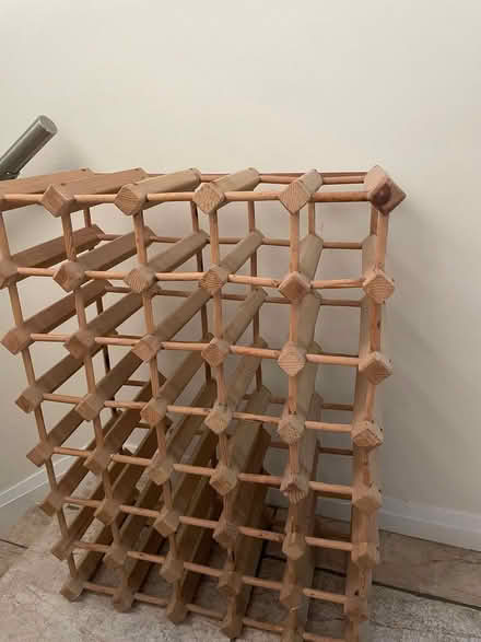 Photo of free Wooden wine rack (Temple Street OX4) #2
