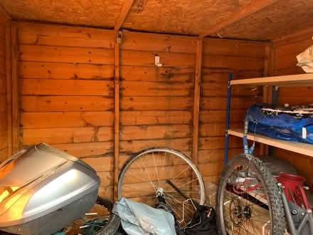 Photo of free Shed 15 Yh old with shelves (Worcester Park KT4) #3