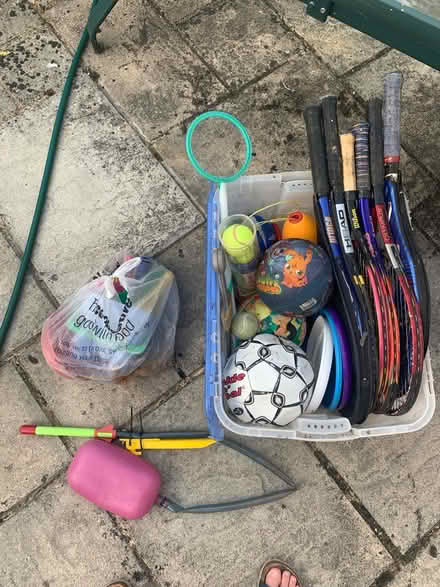 Photo of free Garden toys /tennis rackets (Newbury, Berkshire RG14) #1