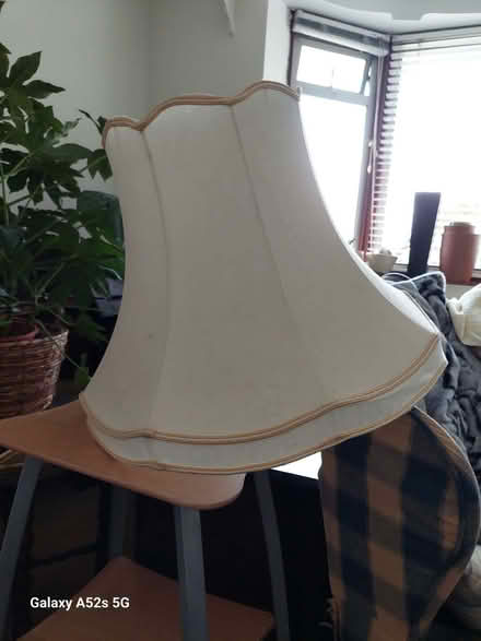 Photo of free Cream standard lamp shade (Gorsedd CH8) #1