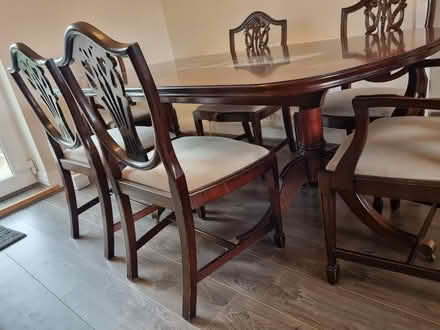 Photo of free Large Dining Table and Chairs (Rotherham, S60) #2