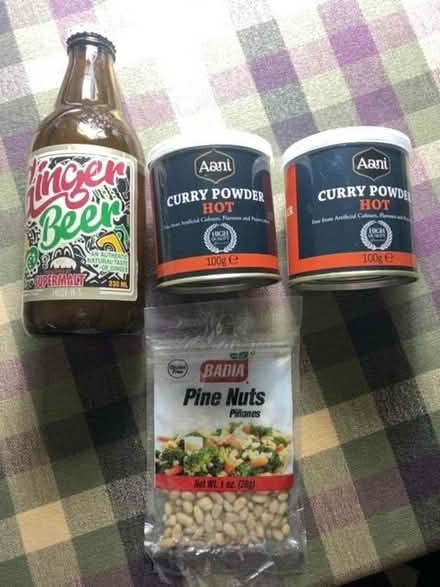 Photo of free Curry powder/ginger beer and pine nuts (Bedford MK42) #1