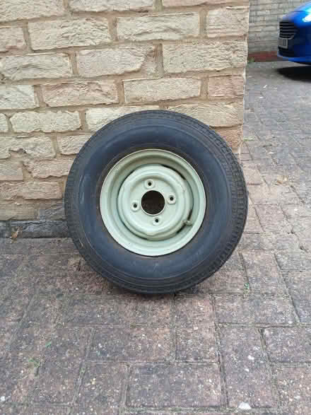 Photo of free Trailer Wheel (Goldington MK41) #1