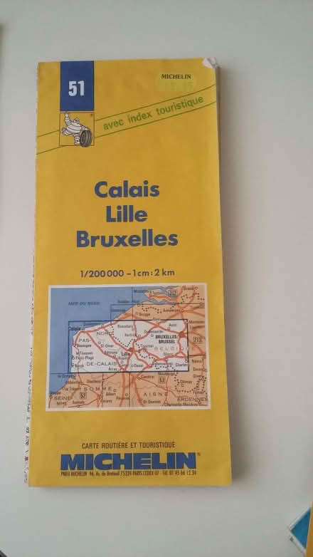 Photo of free Old French Michelin Maps (College Town GU47) #3