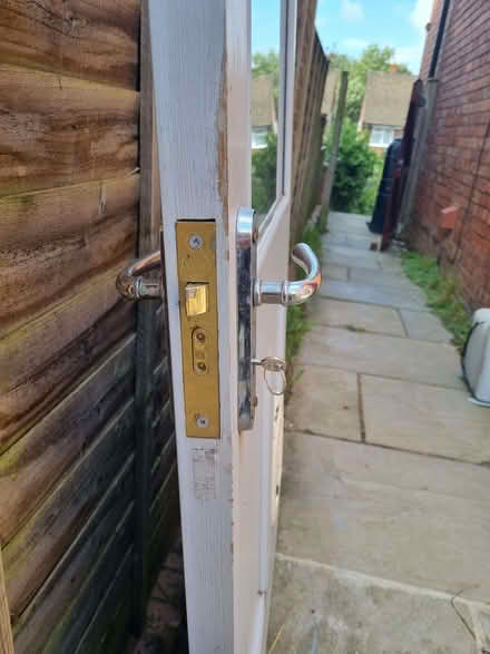 Photo of free Lock and key for an external door (Stroud GL5) #2